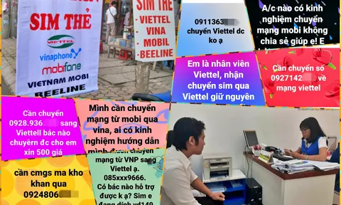 Chuyển mạng giữ số điện thoại: Nhà mạng giăng bẫy từ chối